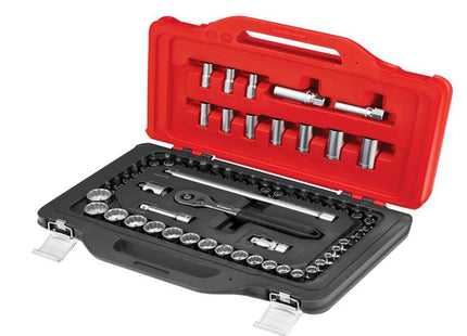 Facom 3/8In Drive Socket Set, 62 Piece