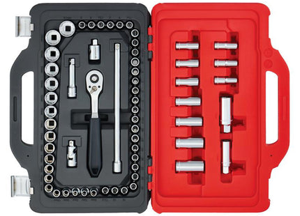 Facom 3/8In Drive Socket Set, 62 Piece
