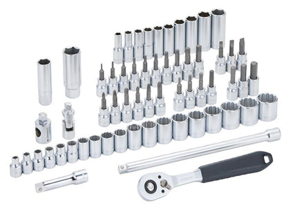 Facom 3/8In Drive Socket Set, 62 Piece