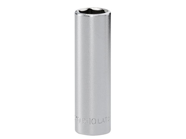 Facom R.10Lat 6 Point Deep Socket 1/4In Drive 10Mm