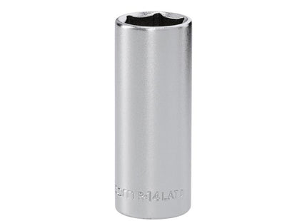 Facom R.14Lat 6 Point Deep Socket 1/4In Drive 14Mm