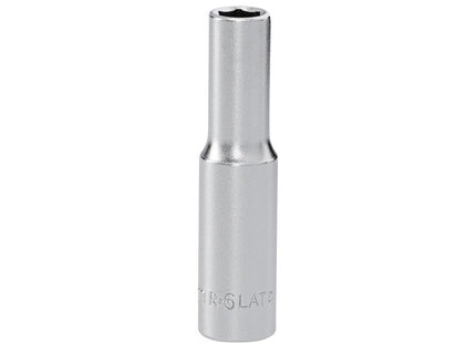 Facom R.6Lat 6 Point Deep Socket 1/4In Drive 6Mm
