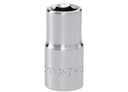 Facom R.7Ht 6 Point Standard Socket 1/4In Drive 7Mm
