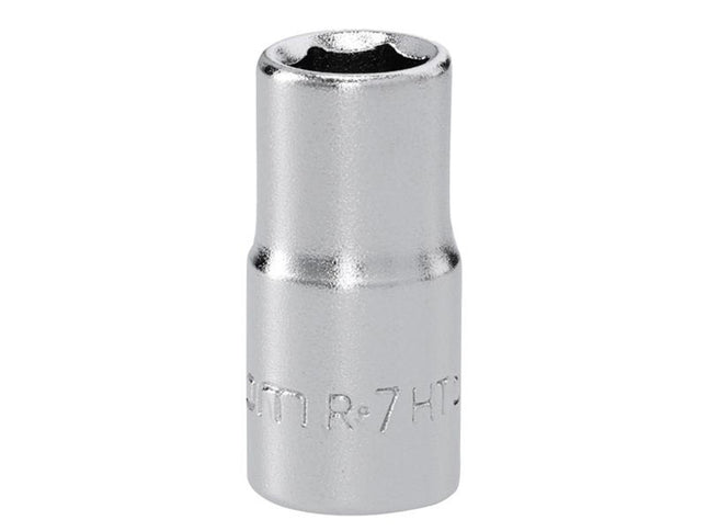 Facom R.7Ht 6 Point Standard Socket 1/4In Drive 7Mm