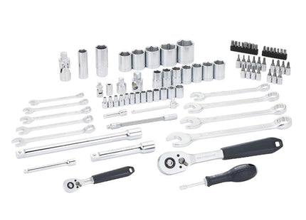 Facom 1/4In & 1/2In Drive Socket Set, 82 Piece