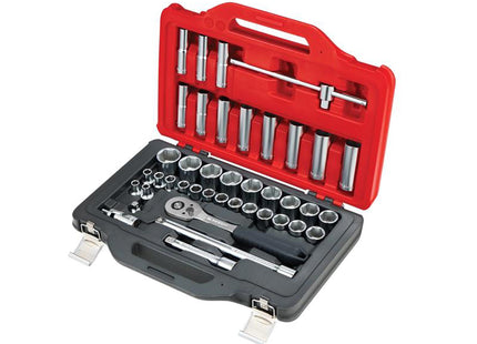 Facom 1/2In Drive Socket Set, 41 Piece