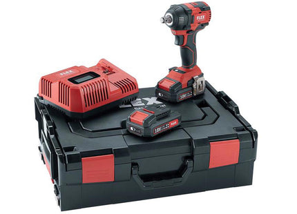 Flex Power Tools Iw 1/2 18.0-Ec/2.5 Brushless Impact Wrench 18V 2 X 2.5Ah Li-Ion