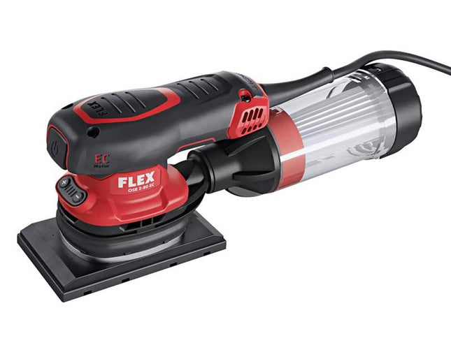Flex Power Tools Ose 2-80 Ec Compact Orbital Sander 260W 240V