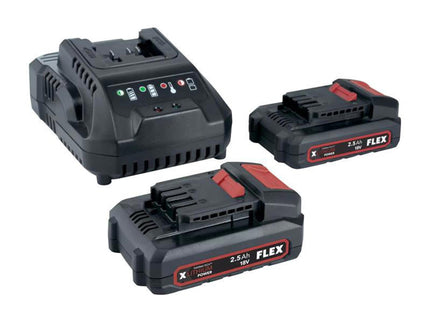 Flex Power Tools P-Set 12-22 Q/Bs Battery & Charger Set 18V