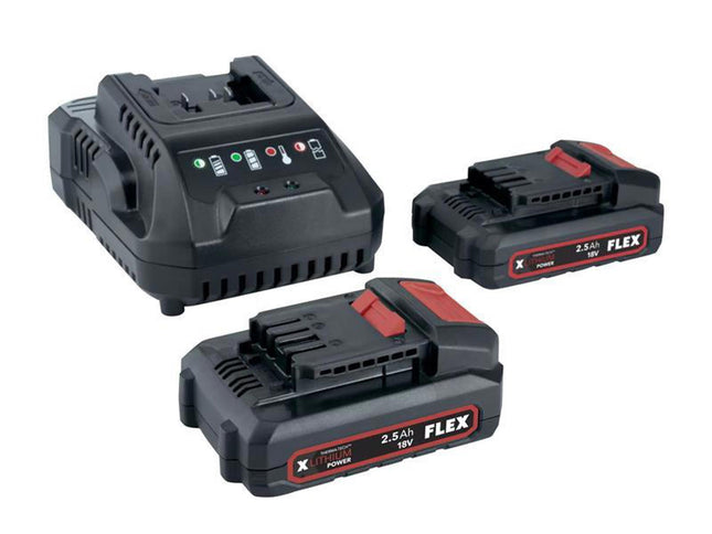 Flex Power Tools P-Set 12-22 Q/Bs Battery & Charger Set 18V