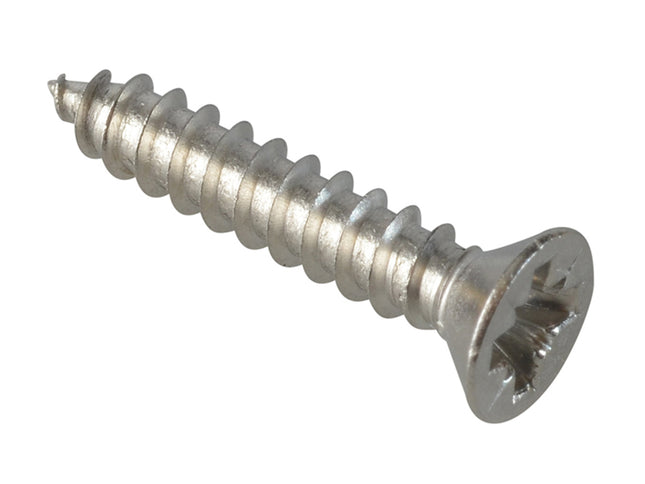 Forgefix Self-Tapping Screw Pozi Compatible Csk A2 Ss 3/4In X 6 Forgepack 35