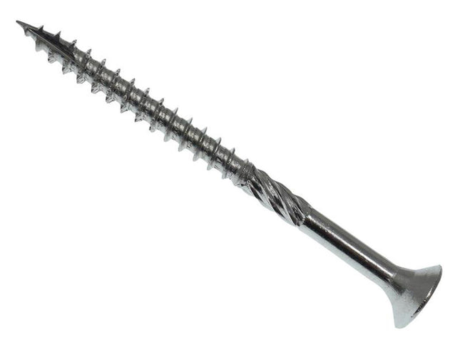 Forgefix Spectre PZ Compatible Wood Screw CSK A2 4.0 x 60mm - SPEA2460SS - Perfect for Timber Construction