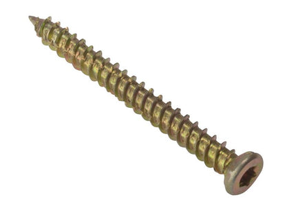 ForgeFix Concrete Frame Screw ZYP 7.5 x 102mm Box 100 