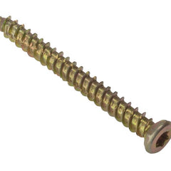 ForgeFix Concrete Frame Screw ZYP 7.5 x 62mm Box 100 