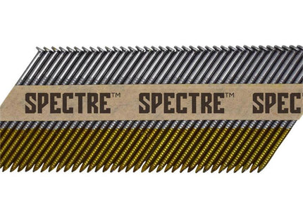 Forgefix Spectre Collated Framing Nail Galvanised 2.8 x 50mm - SPEFNR2850G - Great for Heavy-Duty Roofing