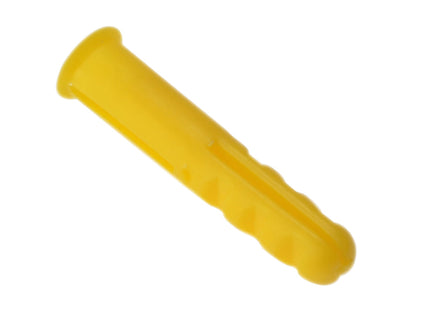 Forgefix Expansion Wall Plugs Yellow 4-6 Forgepack 60