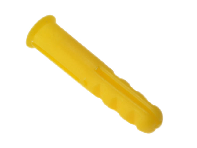 Forgefix Expansion Wall Plugs Yellow 4-6 - TS100EXP2 - Perfect for Lightweight Applications