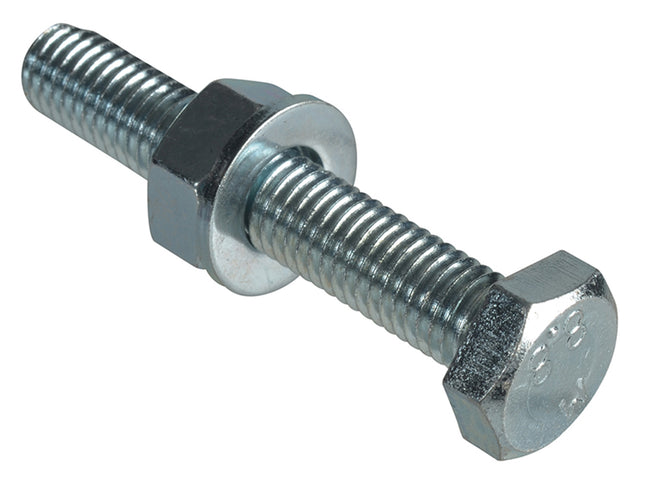 Forgefix High Tensile Set Screw Zp M10 X 60Mm Forgepack 2