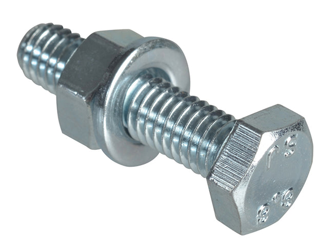 Forgefix High Tensile Set Screw Zp M6 X 25Mm Forgepack 12