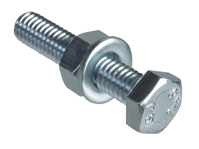 Forgefix High Tensile Set Screw Zp M6 X 30Mm Forge Pack 10