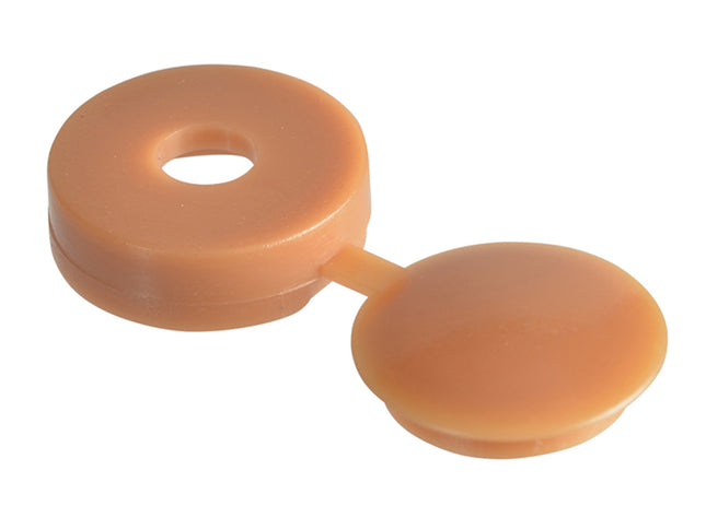 Forgefix Hinged Cover Cap Light Brown No. 6-8 Forgepack 20