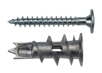 Forgefix Zinc Plasterboard Fixing 4.5 X 35Mm Forgepack 6
