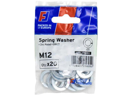 Forgefix Spring Washer M12 Forgepack 20