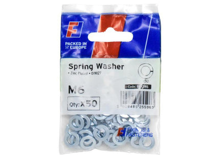 Forgefix Spring Washer M6 Forgepack 50