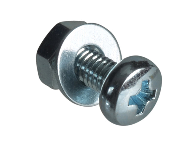 Forgefix Machine Screw Pozi Compatible Pan Head Zp M3 X 8Mm Forgepack 50