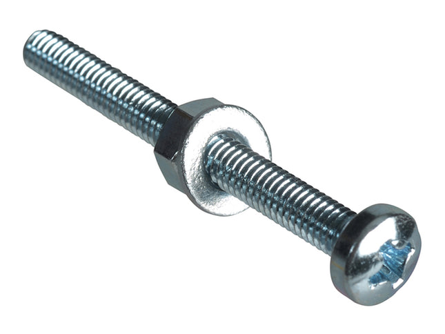Forgefix Machine Screw Pozi Compatible Pan Head Zp M4 X 40Mm Forgepack 15