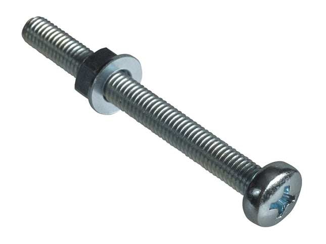 Forgefix Machine Screw Pozi Compatible Pan Head Zp M5 X 50Mm Forgepack 20