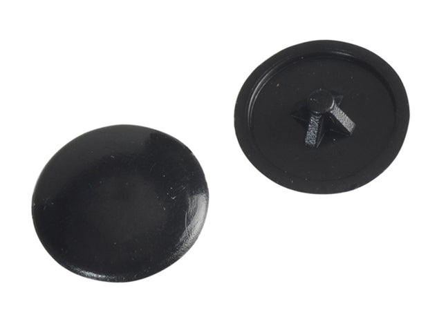 Forgefix Pozi Compatible Cover Cap Black No.6-8 Forge Pack 50