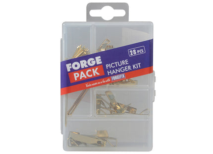 Forgefix Picture Hook Kit Forgepack, 28 Piece
