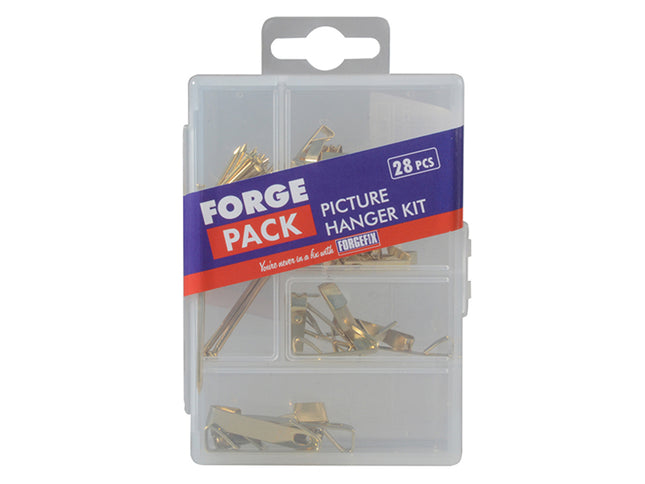 Forgefix Picture Hook Kit Forgepack, 28 Piece