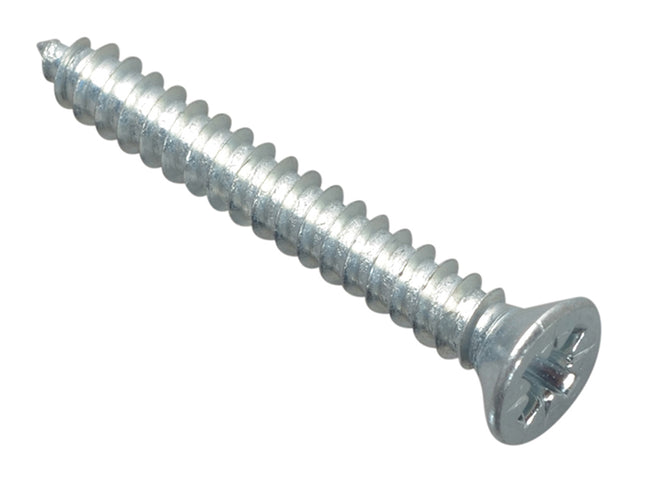 Forgefix Self-Tapping Screw Pozi Compatible Pan Head Zp 1.1/4In X 8 Forgepack 20