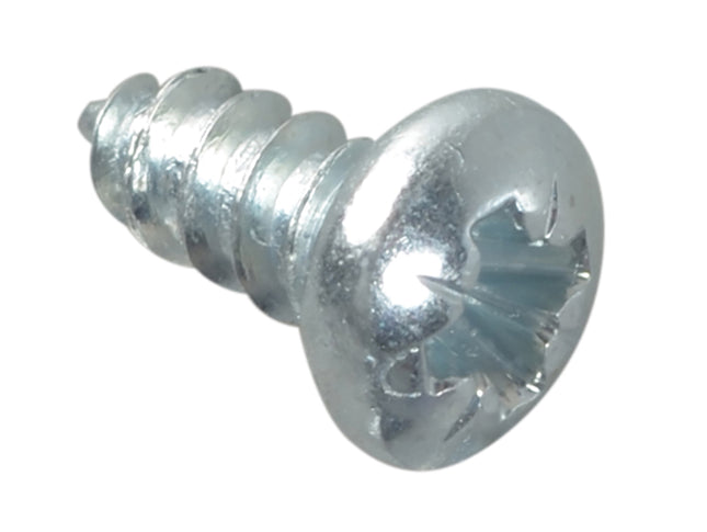 Forgefix Self-Tapping Screw Pozi Compatible Pan Head Zp 1/4In X 4 Forgepack 80