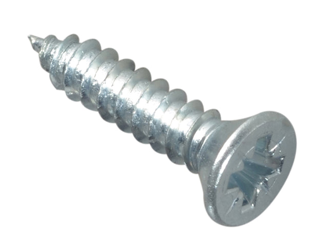 Forgefix Self-Tapping Screw Pozi Compatible Pan Head Zp 3/4In X 8 Forgepack30