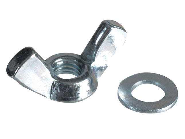 Forgefix Wing Nut Zp M12 Forgepack 10