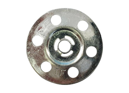 Forgefix Metal Insulation Disc 5.3mm (50) - MIDZP - Fire Resistant