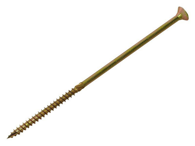 Forgefix Spectre Pz Compatible Wood Screw Csk Zyp 8.0 X 200Mm Box 50