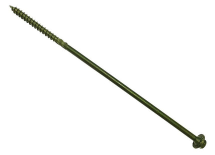 Forgefix Spectre Advanced Timber Fixing Screws Green 6.3 x 225mm - SPETF225G - Ideal for Decking