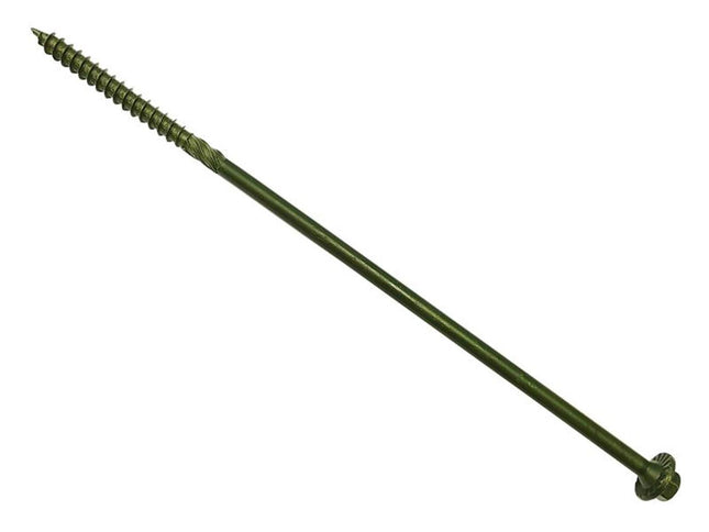 Forgefix Spectre Advanced Timber Fixing Screws Green 6.3 x 225mm - SPETF225G - Ideal for Decking