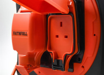 Faithfull Power Plus Outdoor Cable Reel Ip54 230V 18M 13A