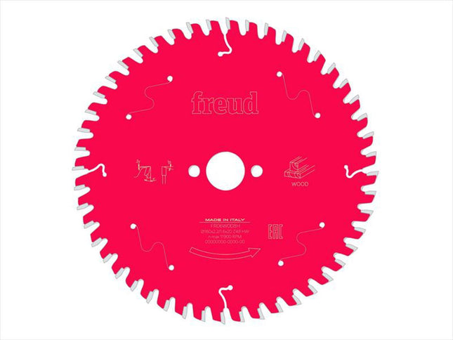 Freud Wood Circular Saw Blade 165 X 20 X 1.7/1.3Mm X 40T