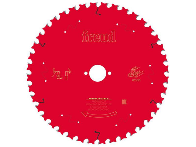 Freud Wood Table Saw Blade 254 X 30 X 2.6/1.8Mm X 40T