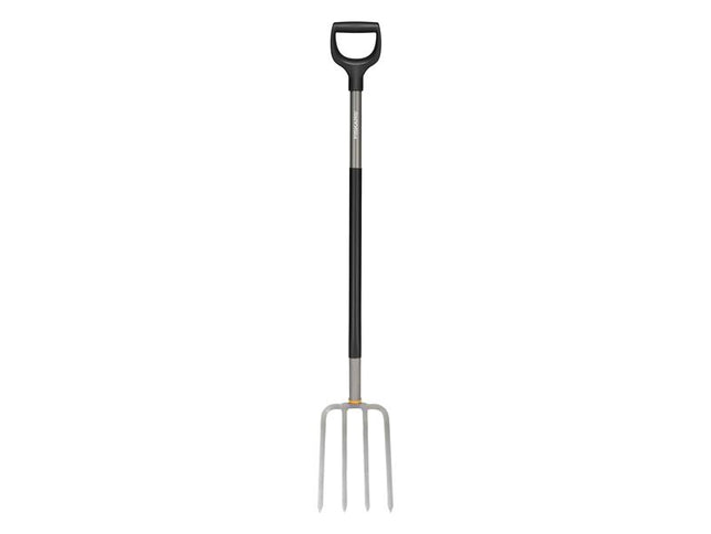 Fiskars Ergonomic Garden Fork Grey