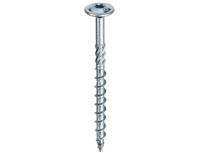 Eurotec Twistec Woodscrews Flange Head Tx30 Bzp Ce - 6.0 X 120Mm