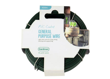 Gardman Pvc Coated Wire 1.2mm X 100M