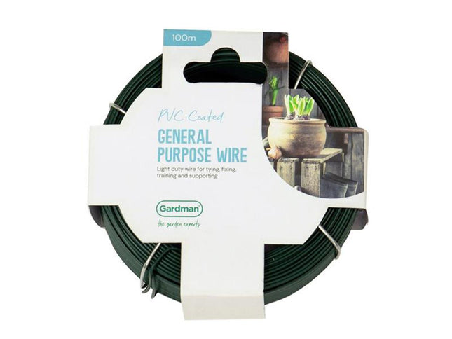 Gardman Pvc Coated Wire 1.2mm X 100M