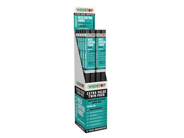Gardman Weedstop Classic 12 X 1.0M Display Of 10